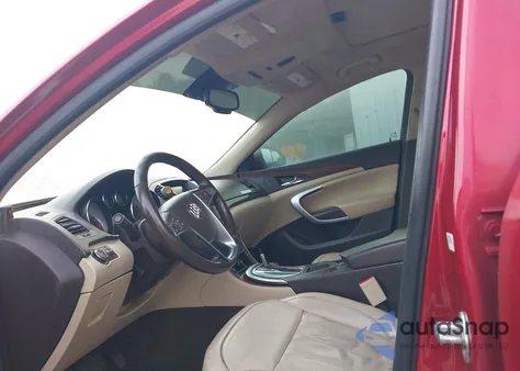 2013 Buick Regal Turbo - Premium 1 из США, поврежденный, VIN 2G4GS5EVXD9191394